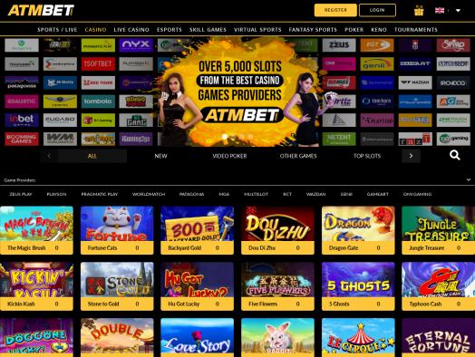 ATMBet - Online Slots With The Best Bonus Features
